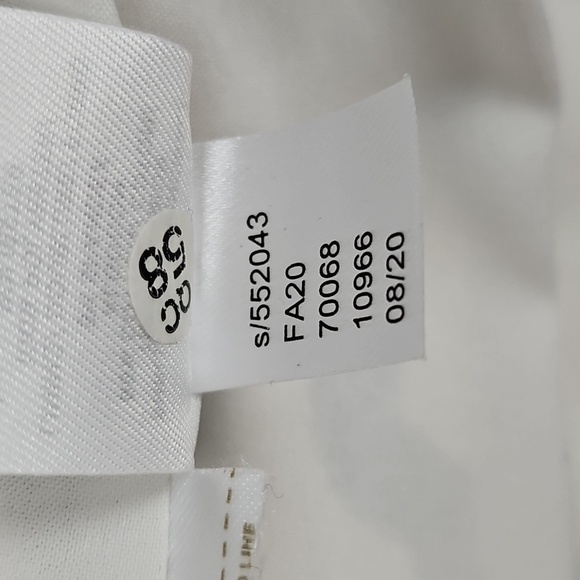 Ann Taylor Cotton Stretch Black & Cream Animal Print High Waist Pencil Skirt - Picture 11 of 15